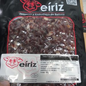 Tocino de panceta ibérica loncheado 100 gr.