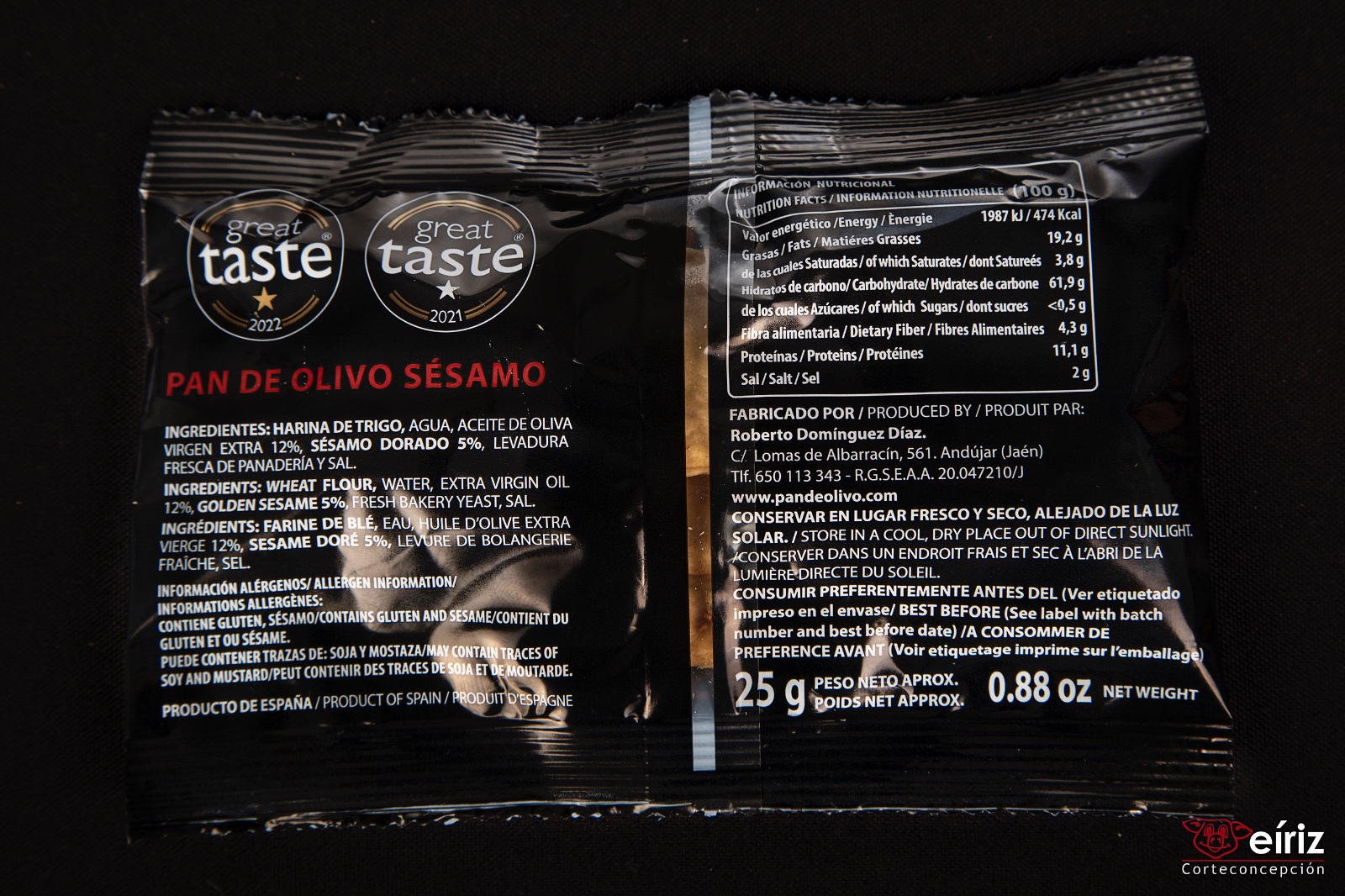 Regañá artesana con aceite de Oliva Virgen Extra - Imagen 2