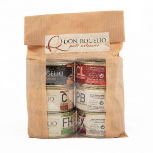 Paté ibérico pack de 6 latas de 80 gr. cada una